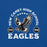 Close-up view of New Caney High School Eagles Royal Blue Premium Unisex T-shirt 208