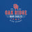 Close-up view of Oak Ridge High School War Eagles Royal Blue Premium Unisex T-shirt 217