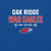 Close-up view of Oak Ridge High School War Eagles Royal Blue Premium Unisex T-shirt 003