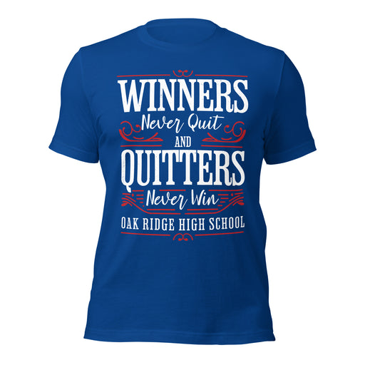 Oak Ridge High School War Eagles Royal Blue Premium Unisex T-shirt 237