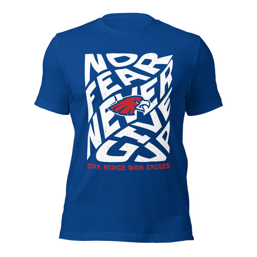 Oak Ridge High School War Eagles Royal Blue Premium Unisex T-shirt 236