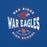 Close-up view of Oak Ridge High School War Eagles Royal Blue Premium Unisex T-shirt 218