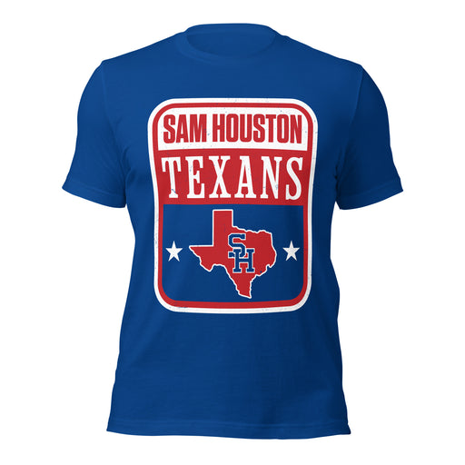Sam Houston High School Texans Royal Blue Premium Unisex T-shirt 001