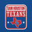 Close-up view of Sam Houston High School Texans Royal Blue Premium Unisex T-shirt 001