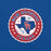 Close-up view of Sam Houston High School Texans Royal Blue Premium Unisex T-shirt 216
