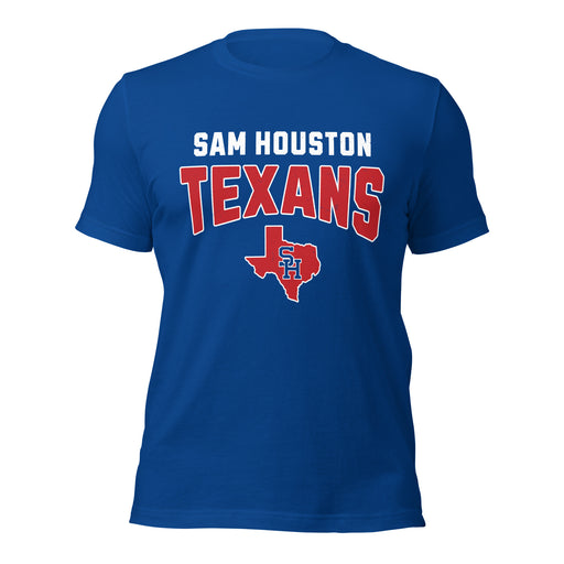 Sam Houston High School Texans Royal Blue Premium Unisex T-shirt 234