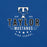 Close-up view of Taylor High School Mustangs Royal Blue Premium Unisex T-shirt 217