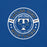 Close-up view of Taylor High School Mustangs Royal Blue Premium Unisex T-shirt 239