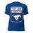 Taylor High School Mustangs Royal Blue Premium Unisex T-shirt 001