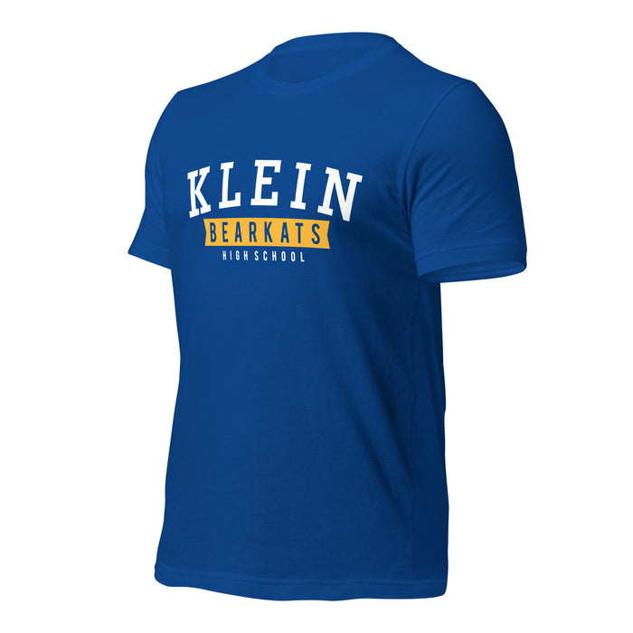 Klein High School Bearkats Premium Royal Unisex T-shirt 21a