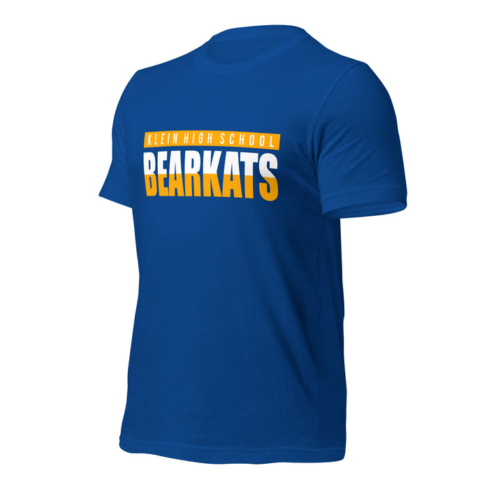 Klein High School Bearkats Premium Royal Unisex T-shirt 25a