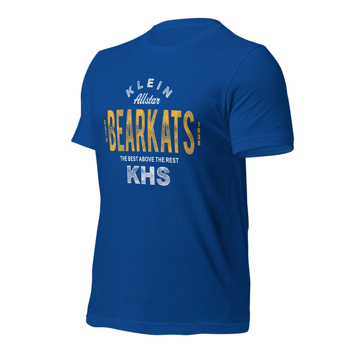 Klein High School Bearkats Premium Royal Unisex T-shirt 40a