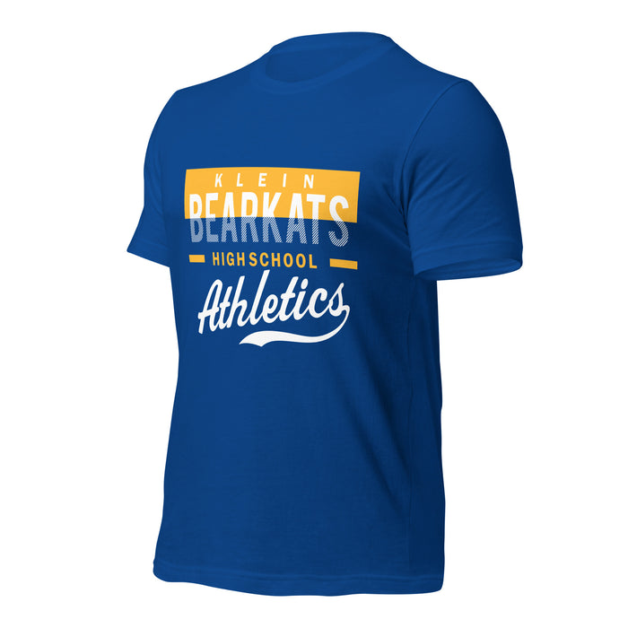 Klein High School Bearkats Premium Royal Unisex T-shirt 48a