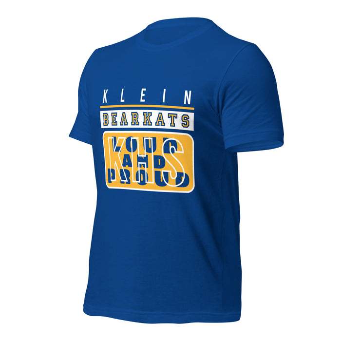 Klein High School Bearkats Premium Royal Unisex T-shirt 86a