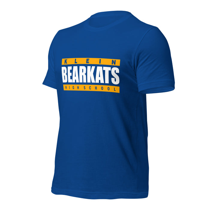 Klein High School Bearkats Premium Royal Unisex T-shirt 98a