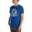 Man wearing Dickinson High School Gators Royal Blue Premium Unisex t-shirt 212