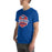 Man wearing Dickinson High School Gators Royal Blue Premium Unisex t-shirt 209