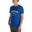 Man wearing New Caney High School Eagles Royal Blue Premium Unisex T-shirt 211