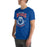 Man wearing Oak Ridge High School War Eagles Royal Blue Premium Unisex T-shirt 213