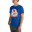Man wearing Oak Ridge High School War Eagles Royal Blue Premium Unisex T-shirt 219