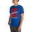 Man wearing Oak Ridge High School War Eagles Royal Blue Premium Unisex T-shirt 241