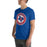Man wearing Sam Houston High School Texans Royal Blue Premium Unisex T-shirt 216