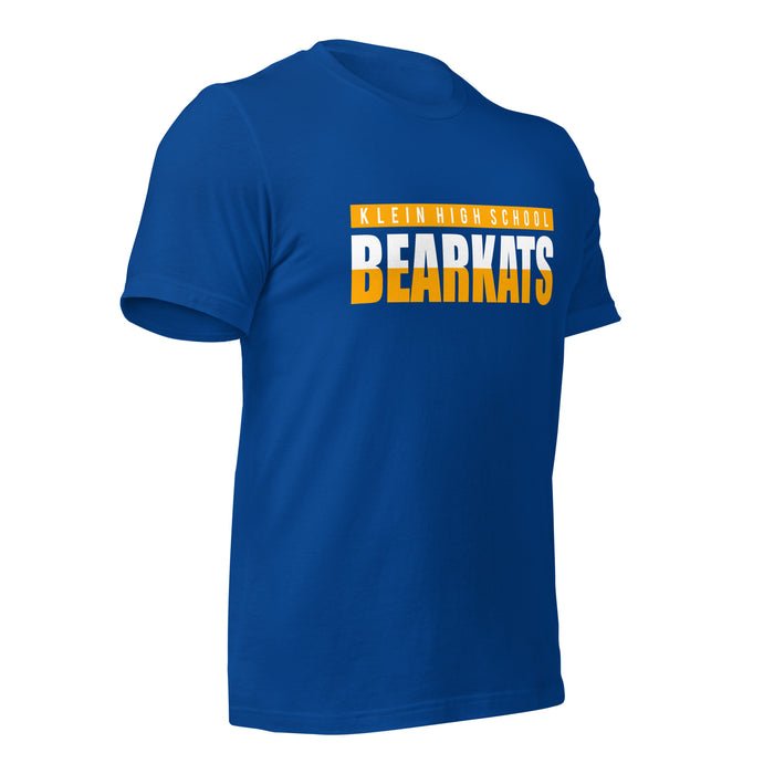 Klein High School Bearkats Premium Royal Unisex T-shirt 25b