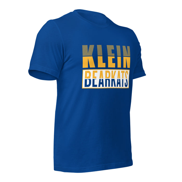 Klein High School Bearkats Premium Royal Unisex T-shirt 31b