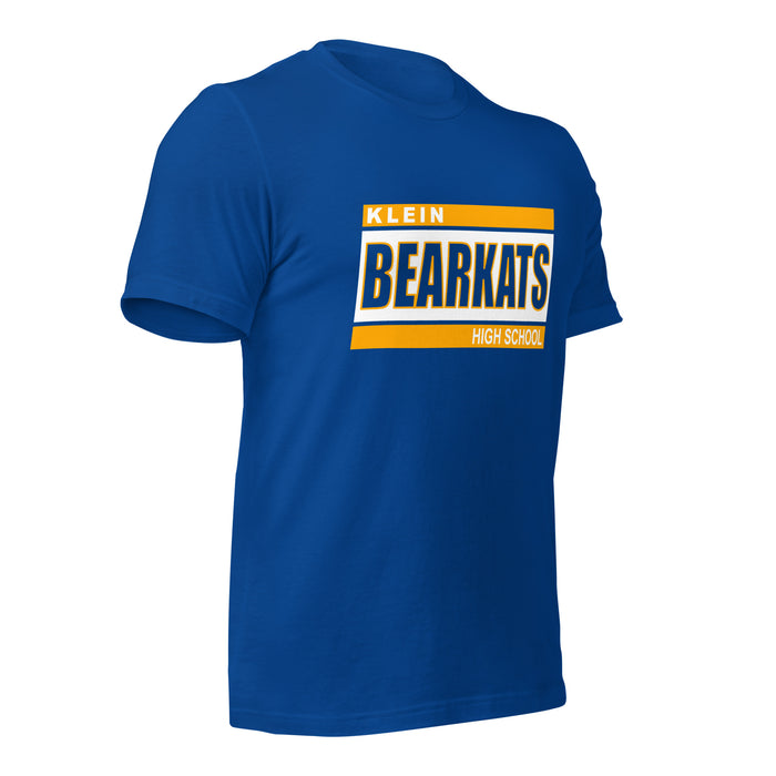 Klein High School Bearkats Premium Royal Unisex T-shirt 72b