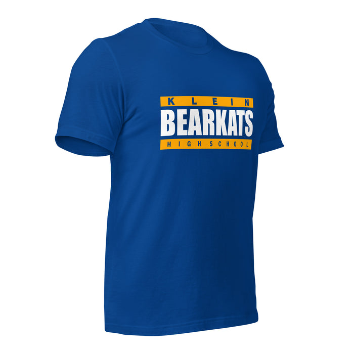 Klein High School Bearkats Premium Royal Unisex T-shirt 98b