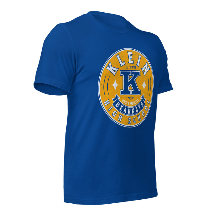 Klein High School Bearkats Premium Royal Unisex T-shirt 204b