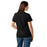 Back view of Taylor High School Mustangs Women's Black SoftStyle T-shirt 201