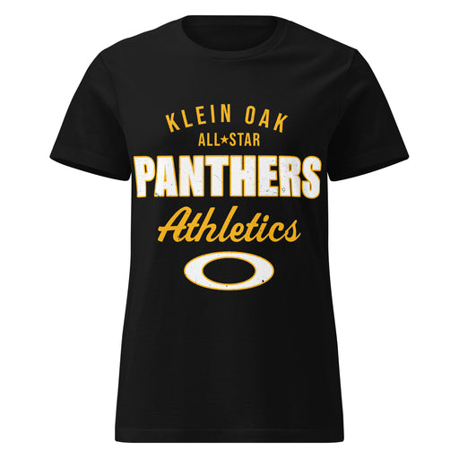 Klein Oak High School Panthers Women's Black SoftStyle T-shirt 034