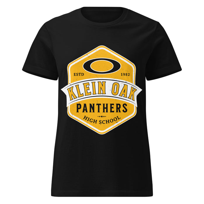 Klein Oak High School Panthers Women's Black SoftStyle T-shirt 209