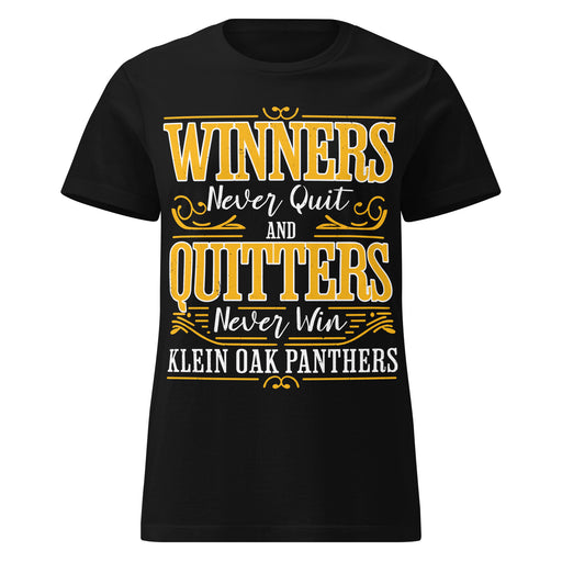 Klein Oak High School Panthers Women's Black SoftStyle T-shirt 237