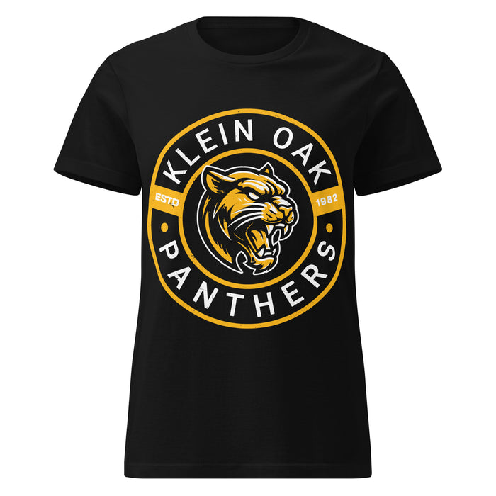 Klein Oak High School Panthers Women's Black SoftStyle T-shirt 239