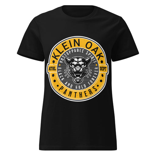 Klein Oak High School Panthers Women's Black SoftStyle T-shirt 224
