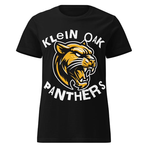 Klein Oak High School Panthers Women's Black SoftStyle T-shirt 228