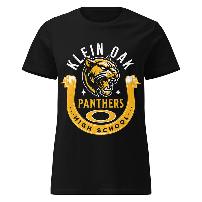 Klein Oak High School Panthers Women's Black SoftStyle T-shirt 229