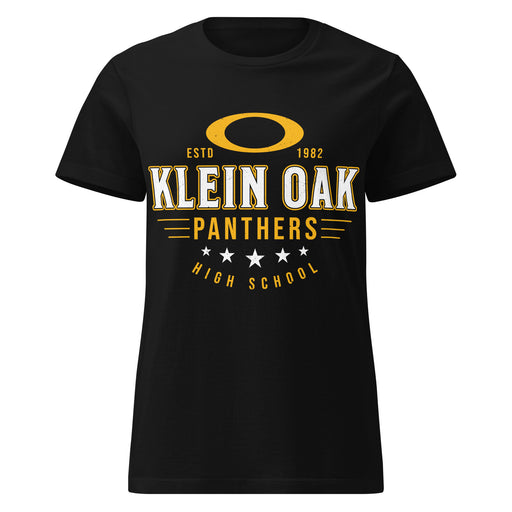Klein Oak High School Panthers Women's Black SoftStyle T-shirt 217