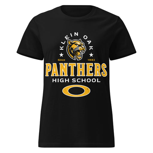 Klein Oak High School Panthers Women's Black SoftStyle T-shirt 222