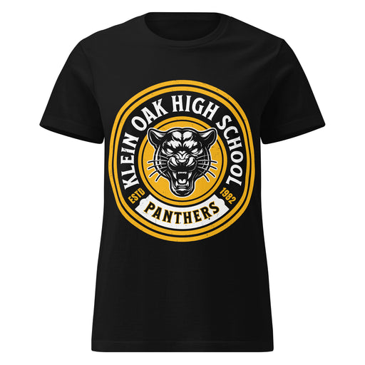 Klein Oak High School Panthers Women's Black SoftStyle T-shirt 220