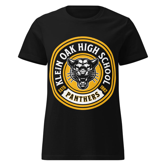 Klein Oak High School Panthers Women's Black SoftStyle T-shirt 220