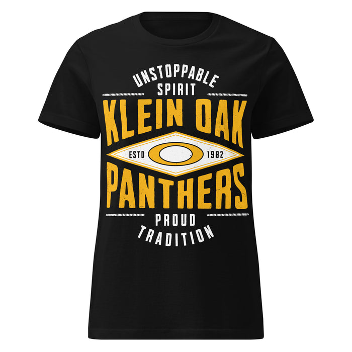 Klein Oak High School Panthers Women's Black SoftStyle T-shirt 210