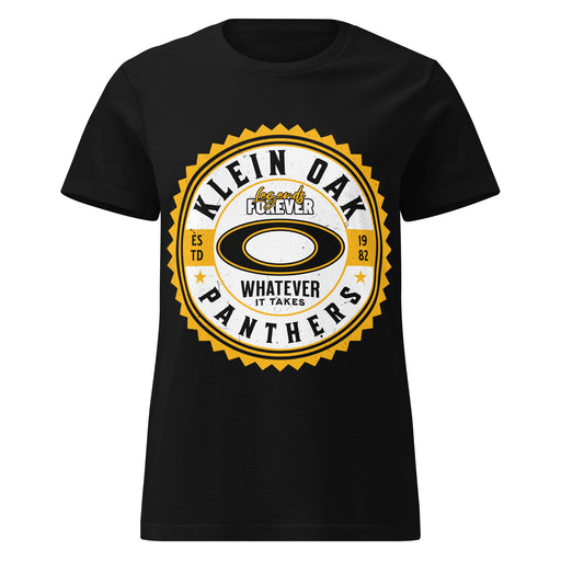 Klein Oak High School Panthers Women's Black SoftStyle T-shirt 203