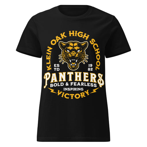 Klein Oak High School Panthers Women's Black SoftStyle T-shirt 206