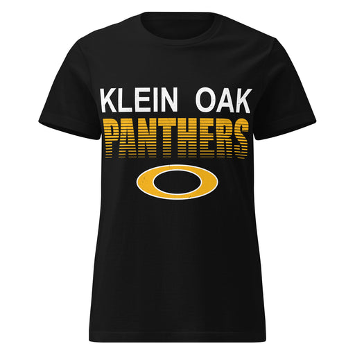 Klein Oak High School Panthers Women's Black SoftStyle T-shirt 024