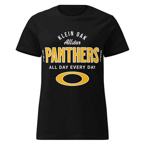 Klein Oak High School Panthers Women's Black SoftStyle T-shirt 040