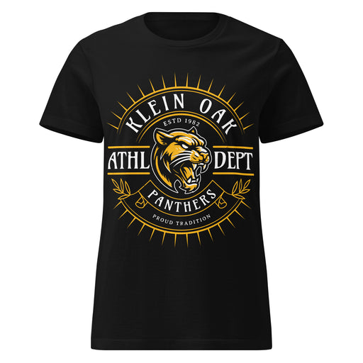 Klein Oak High School Panthers Women's Black SoftStyle T-shirt 201