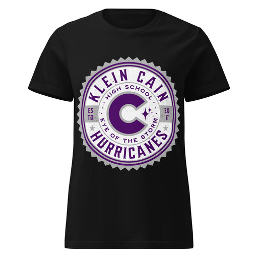 Klein Cain High School Hurricanes Women's Black SoftStyle T-shirt 203